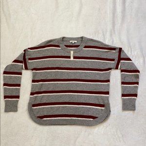 Madewell Westlake Striped Pullover Sweater